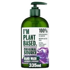 Original Source Plant-Based Lavender & Rosemary Hand Wash 335Ml