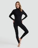 image 1 of F&F WARMPLUS™ Medium Warmth Thermal Leggings in Black