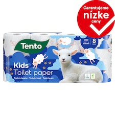 Tento Kids toaletný papier 3 vrstvy 8 kotúčov