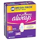 Obrázek 2 pro produkt Always Platinum Hygienické Vložky Normal (Velikost 1) 48 Ks