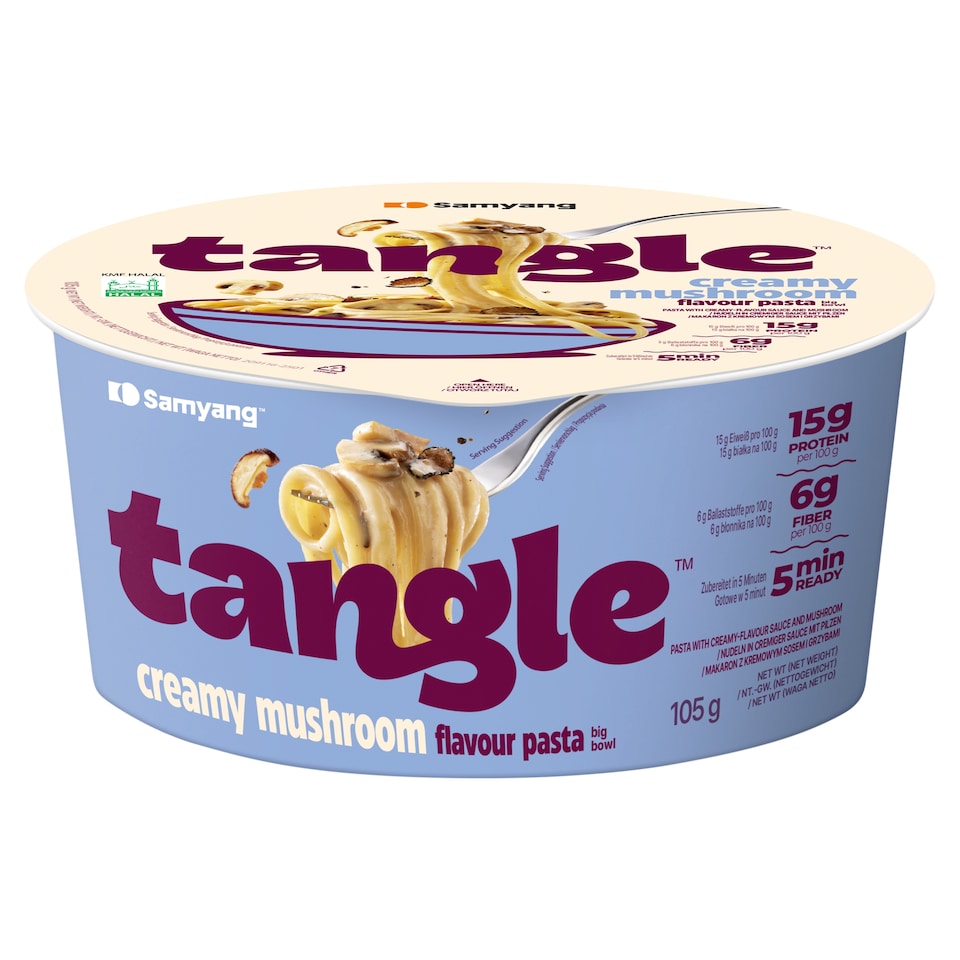 Tangle Creamy Mushroom Flavour Pasta Bowl 105g