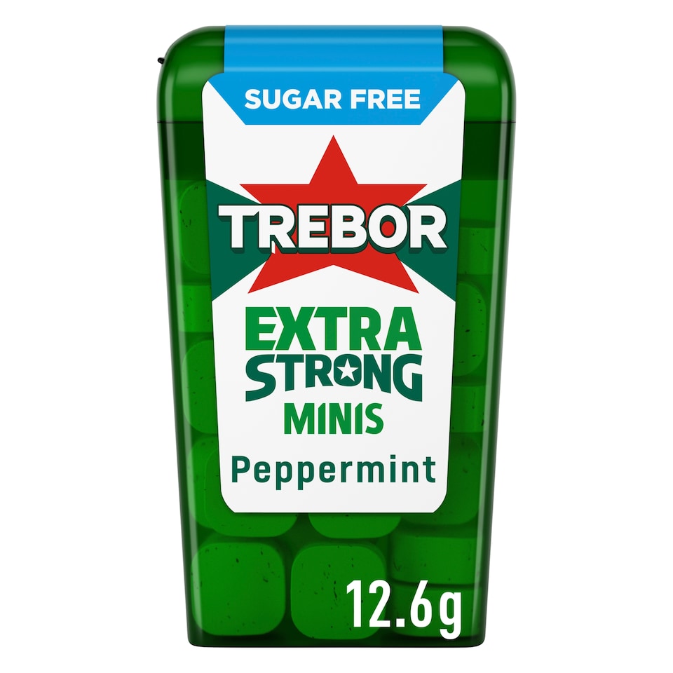 Trebor Mighties Extra Strong Sugar Free Mints 12.5g