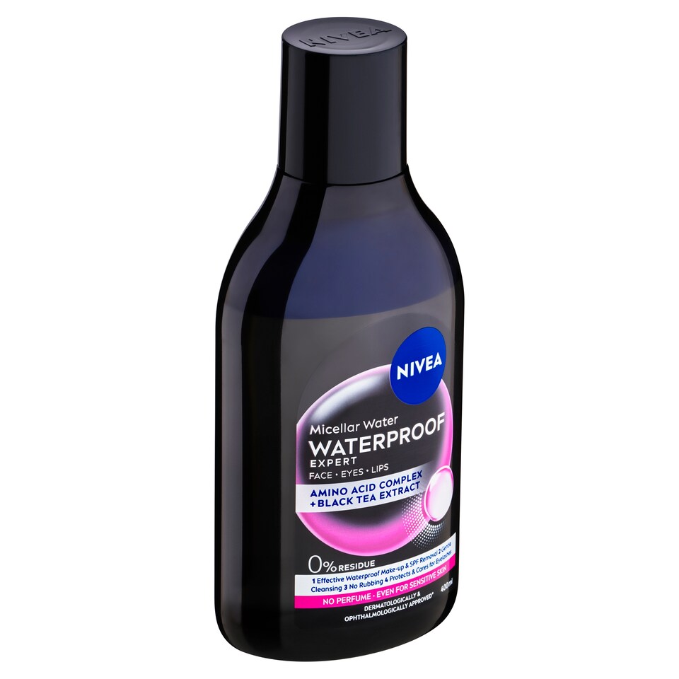 Obrázek 1 pro produkt Nivea Waterproof Expert Dvoufázová expertní micelární voda 400ml