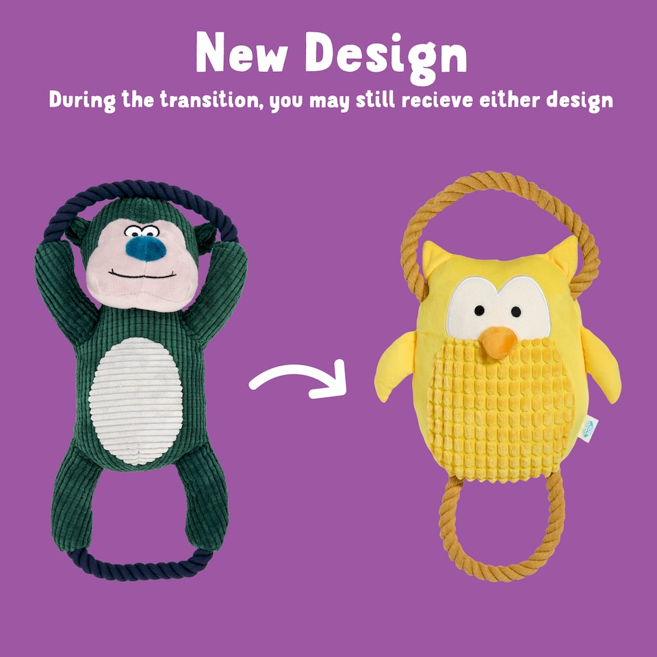 image 1 of Good Boy Large Monkey Tug Dog Toy