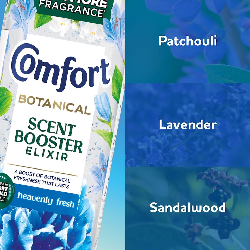 image 1 of Comfort Botanicals Scent Booster Elixir Heavenly Fresh 736ml