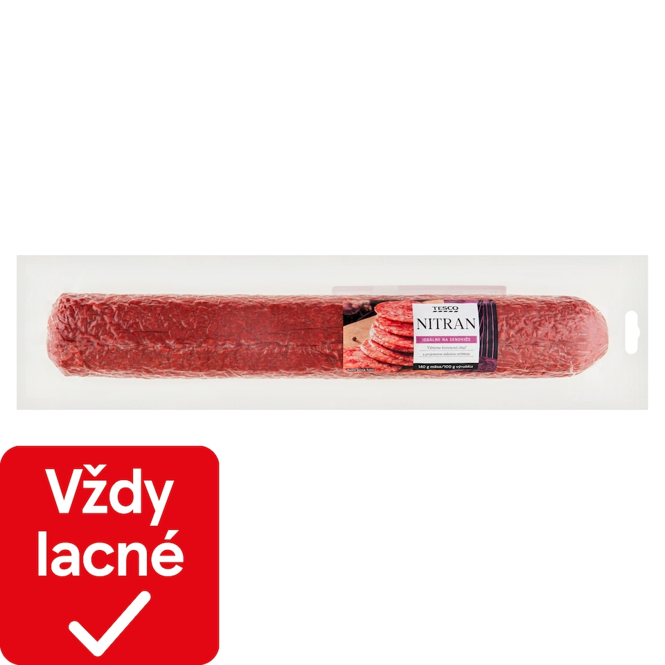 Tesco Nitran saláma 600 g