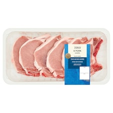 Tesco Pork Chops 1kg