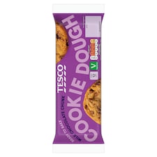 Tesco Ready To Bake Chocolate Chip Cookie Dough 300G