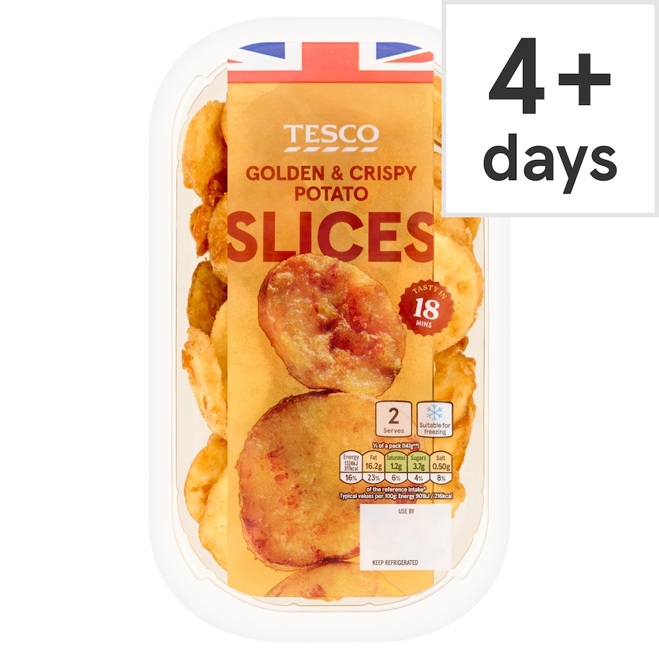 Tesco Potato Slices 350G