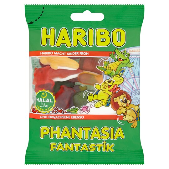 Haribo Halal Phantasia 100G Tesco Groceries