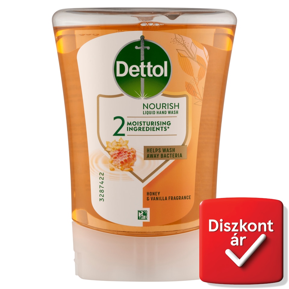 Dettol Mézes érintés nélküli kézmosó készülék utántöltő 250 ml  1. kép