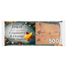 Tesco Finest Cranberry & Orange Pane-toastie 500g