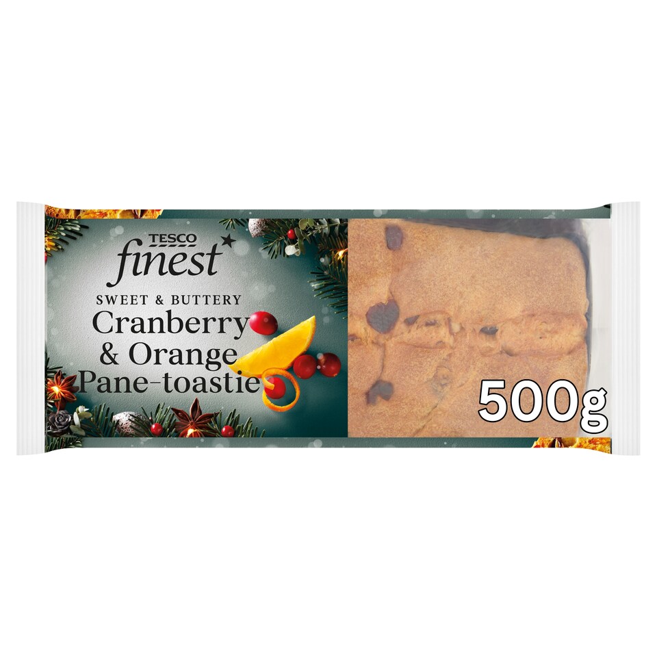 Tesco Finest Cranberry & Orange Pane-toastie 500g
