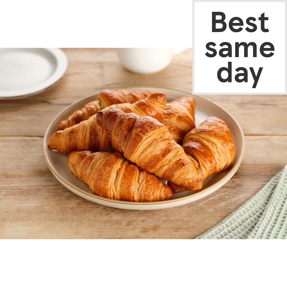 image 1 of Tesco All Butter Croissants Family Pack 6 pack