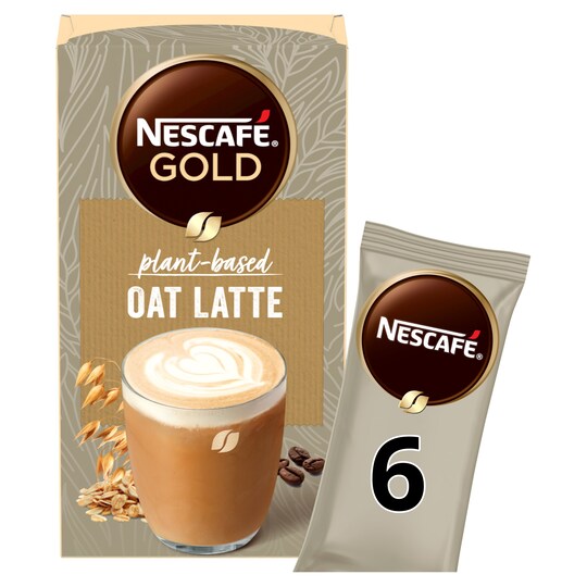 Nescafe Gold Oat Latte (6X16g) Gb Tesco Groceries