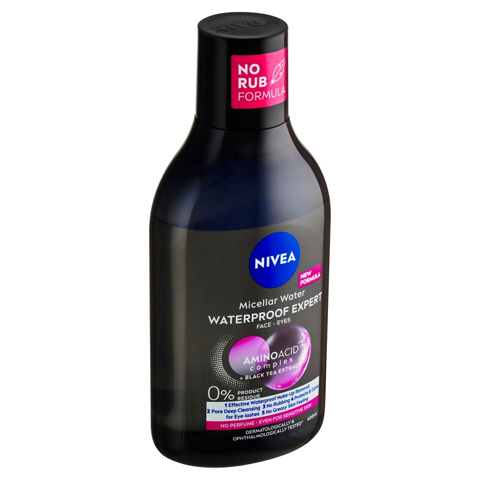 image 1 of Nivea Waterproof Expert Dvojfázová expertná micelárna voda 400 ml