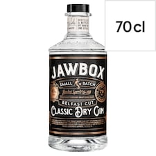 Jawbox Small Batch Dry Gin 70Cl