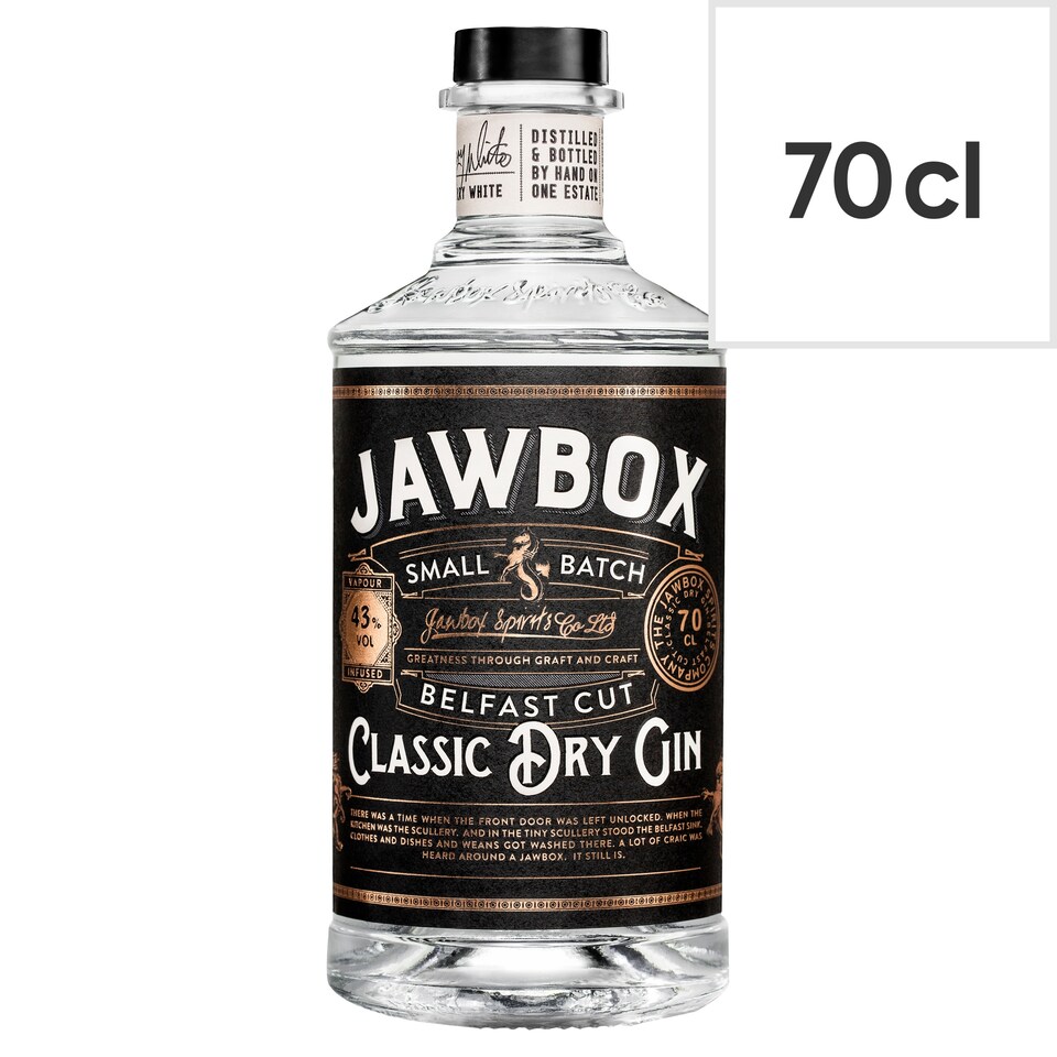 image 1 of Jawbox Small Batch Dry Gin 70Cl