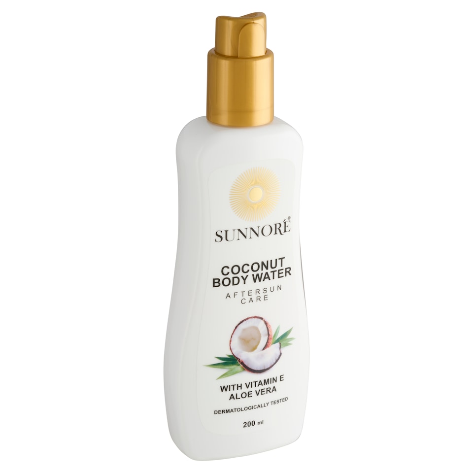 Obrázek 1 pro produkt Sunnoré Tělová voda s extraktem z kokosu a aloe vera 200ml