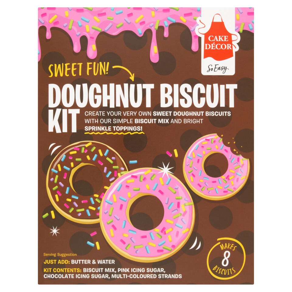 Cake Decor Doughnut Biscuit Kit 240G
