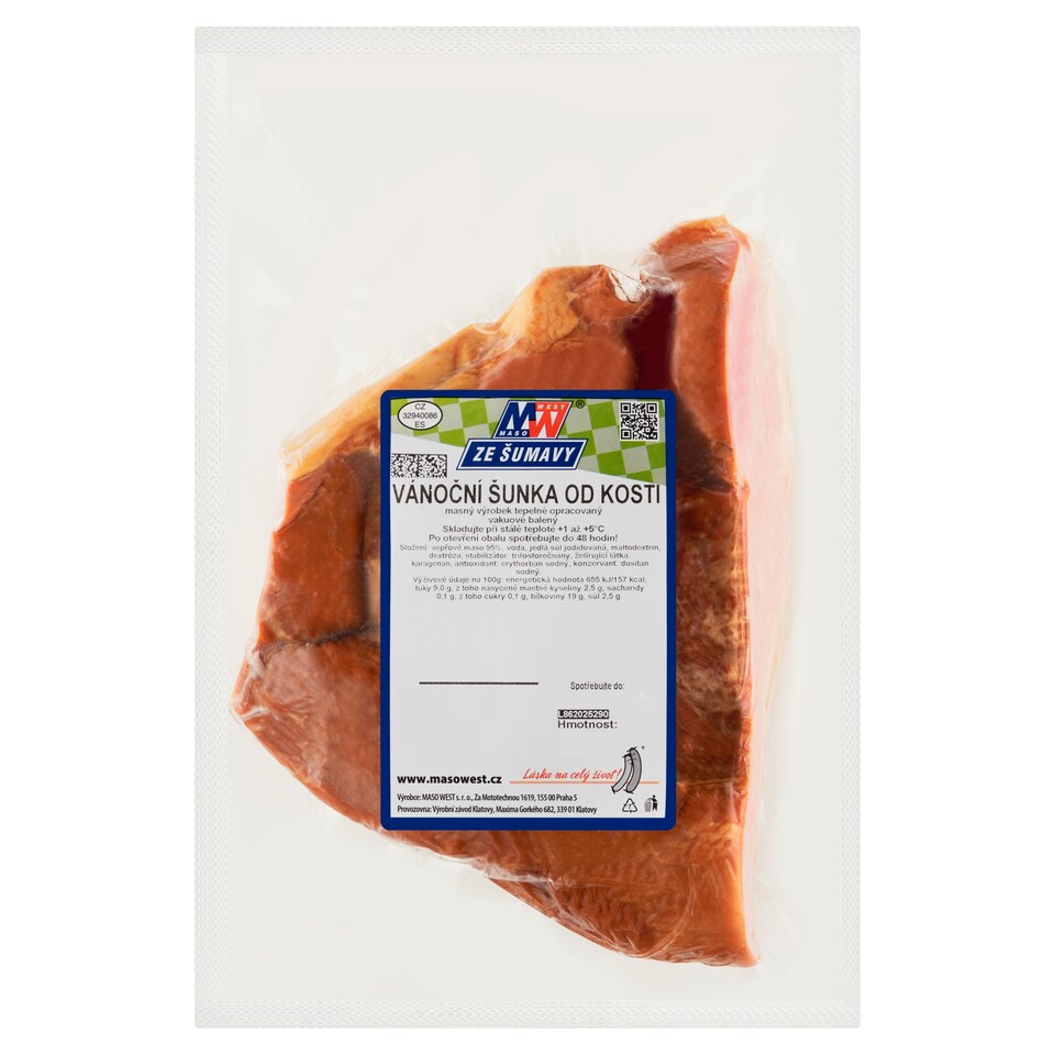 Obrázek 1 pro produkt Maso West Vánoční šunka od kosti