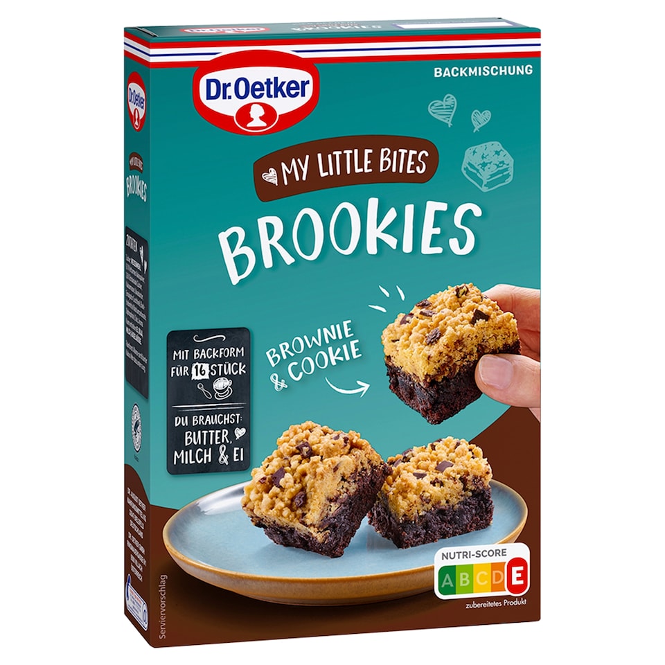Dr. Oetker My Little Bites Brookies 375g