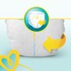 image 2 of Pampers New Baby Large Pack Size 2 68 Nappies