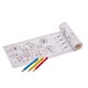 image 2 of Crayola Paw Patrol 3 meters 3 coloured pencils activity colouring roll