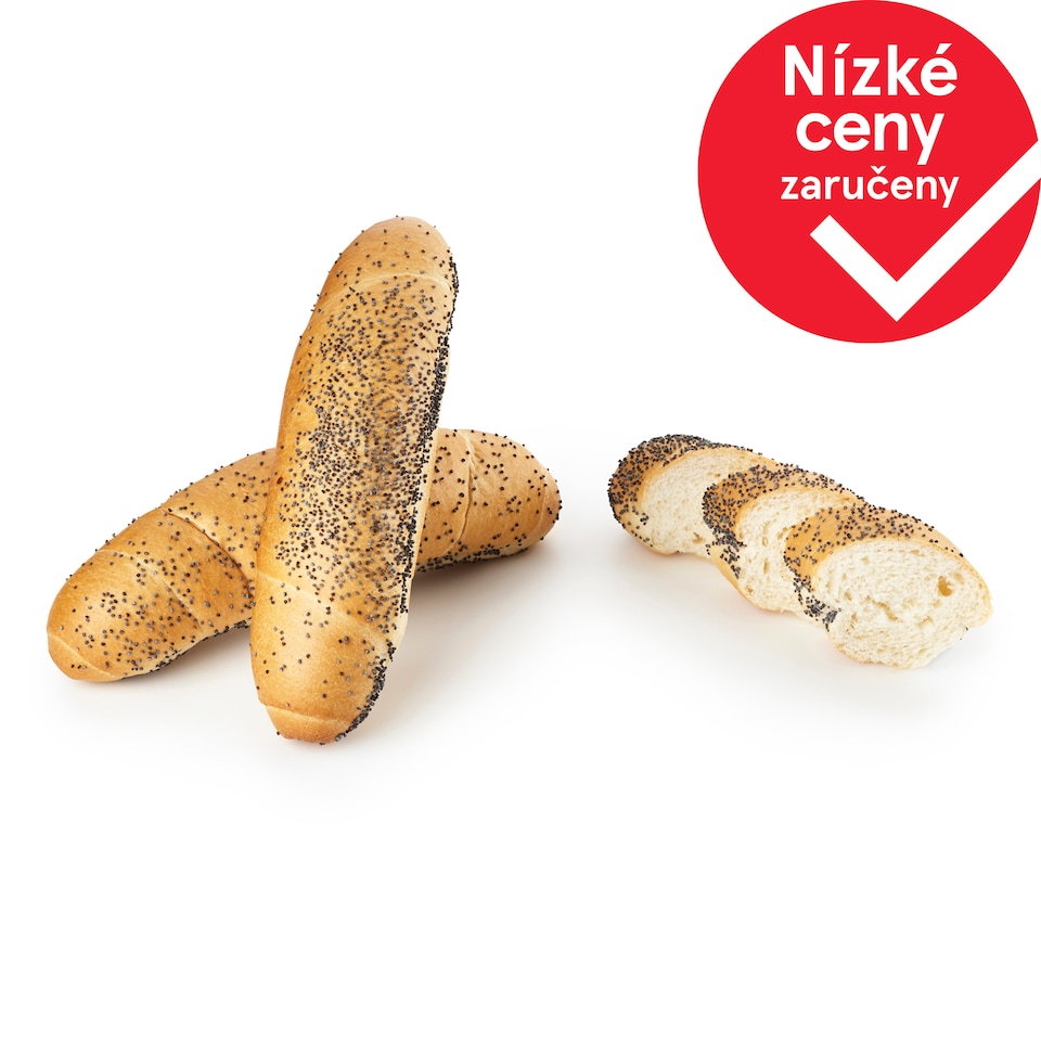 Tesco Roll Old Bohemian with Poppy 50g