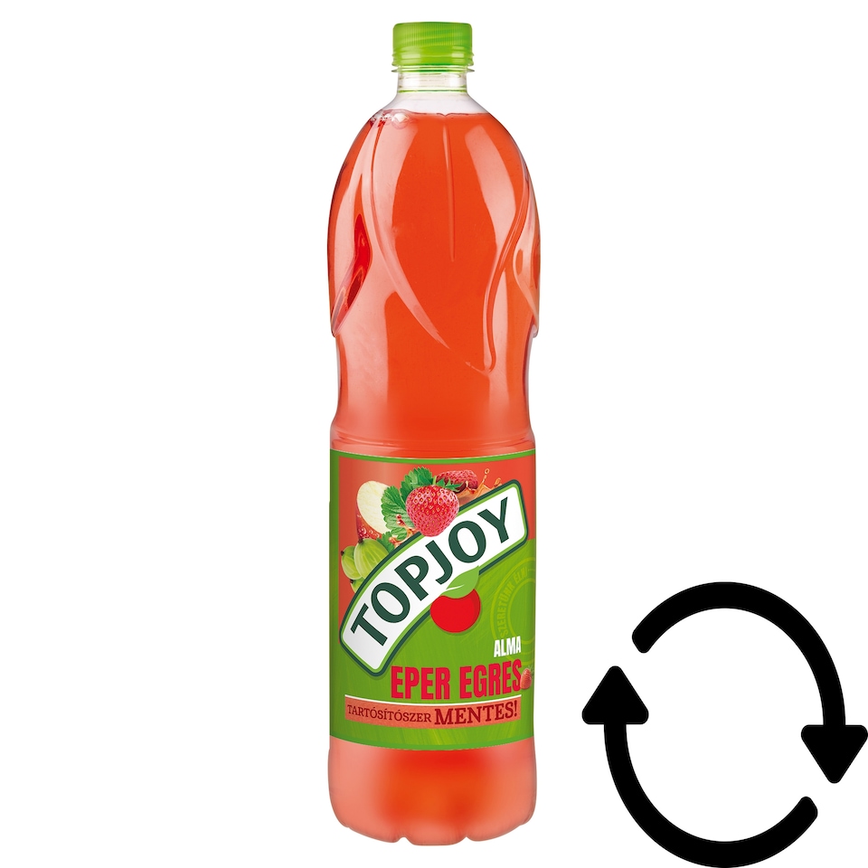 Topjoy Non-Carbonated Apple-Strawberry-Gooseberry Drink 1,5 l