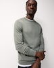 image 1 of F&F Pure Cotton Crew Neck Jumper in Green