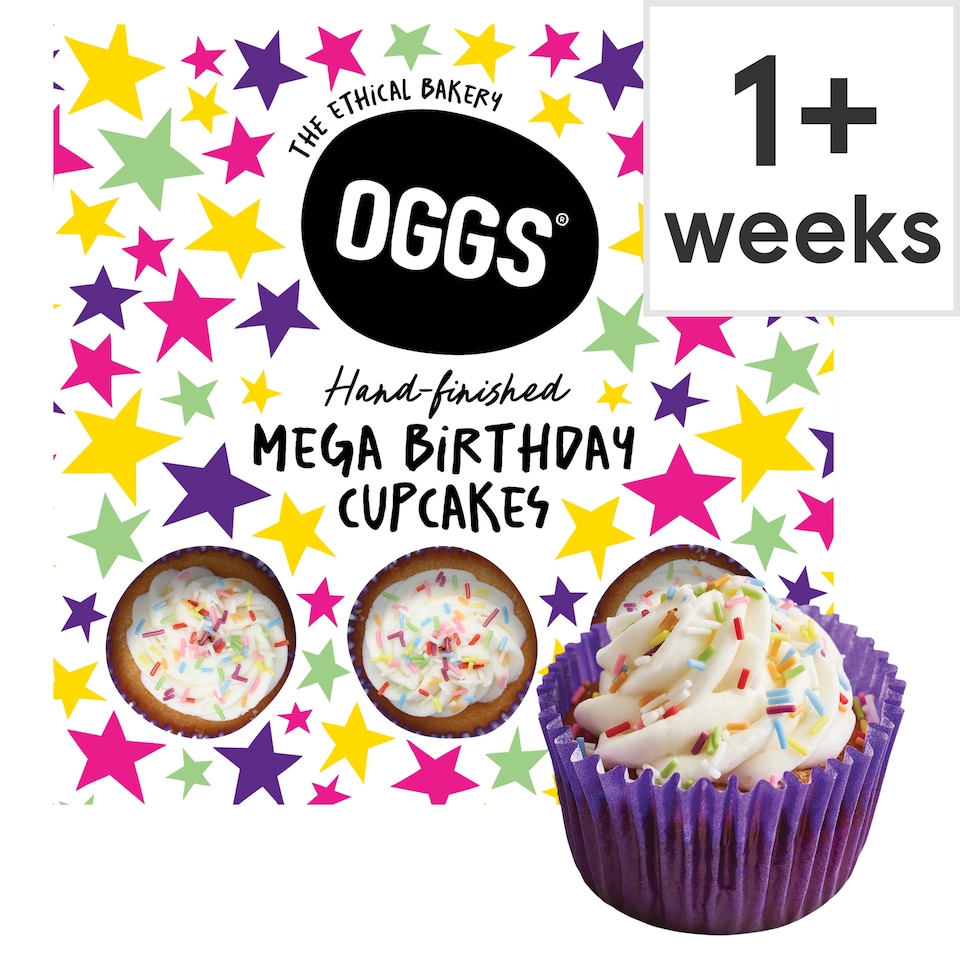OGGS Mega Birthday Cupcakes 9pk