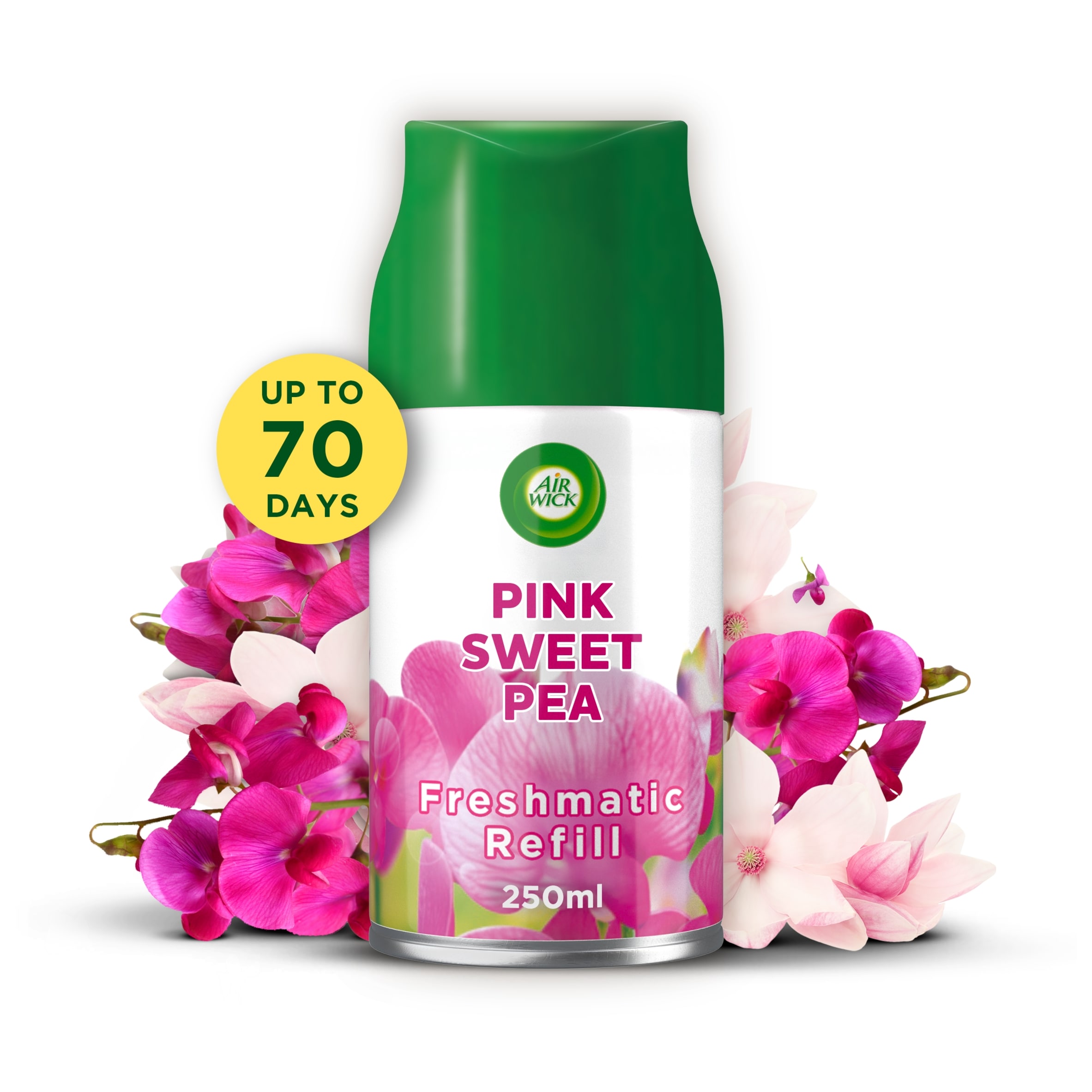 Air Wick Freshmatic Refill Pink Sweet Pea Air Freshener 250ml