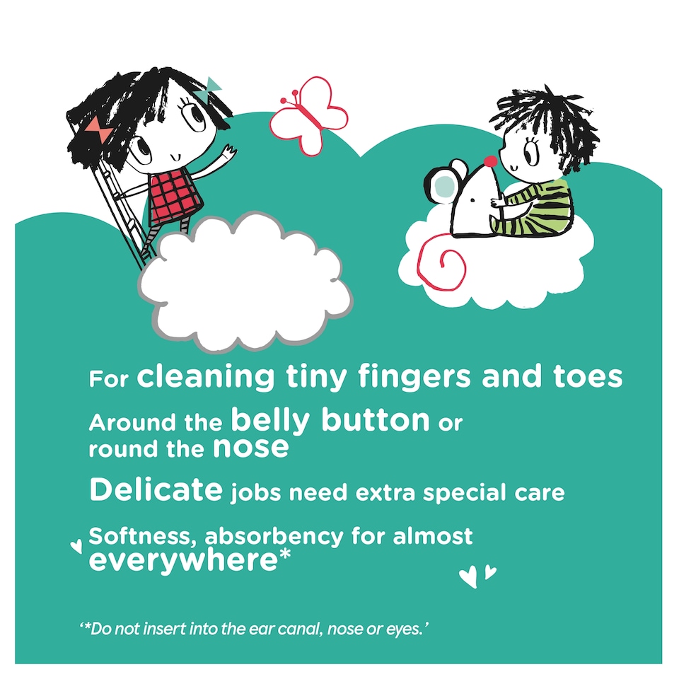 image 1 of Fred & Flo Cotton Buds 300 Pack