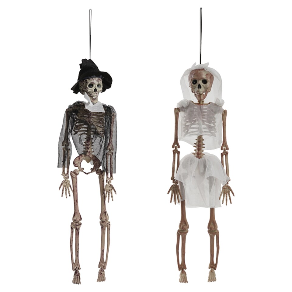 Tesco Hanging Skeleton Bride/ Groom Assortment