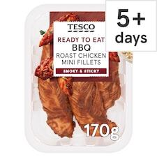 Tesco BBQ Roast Chicken Mini Fillets 170g