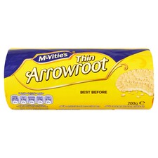 Mcvities Crawford Thin Arrowroot Biscts 200G