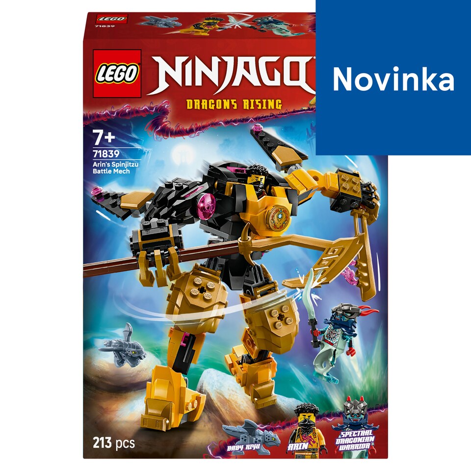 image 1 of LEGO NINJAGO 71839 Arin's Spinjitzu Battle Mech