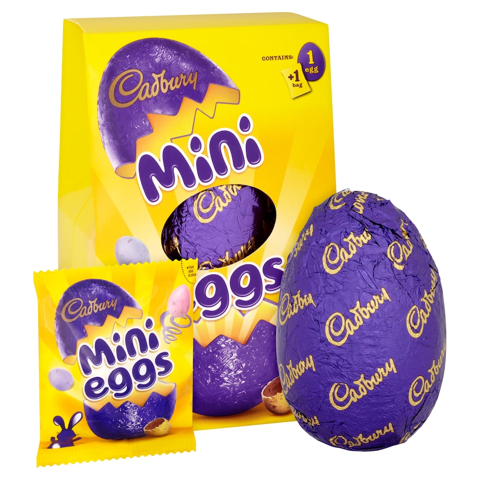 image 1 of Cadbury Mini Eggs Medium Easter Egg 130G