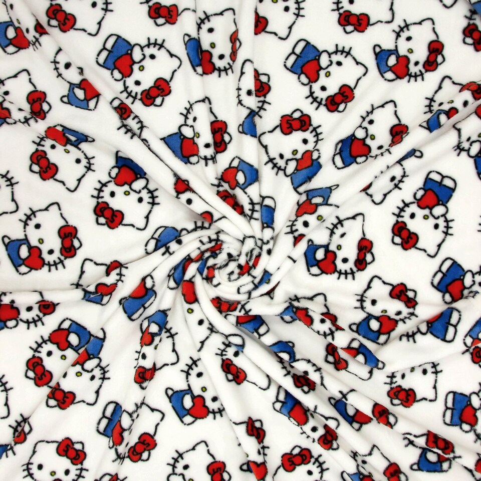 image 1 of Hello Kitty Fleece Blanket