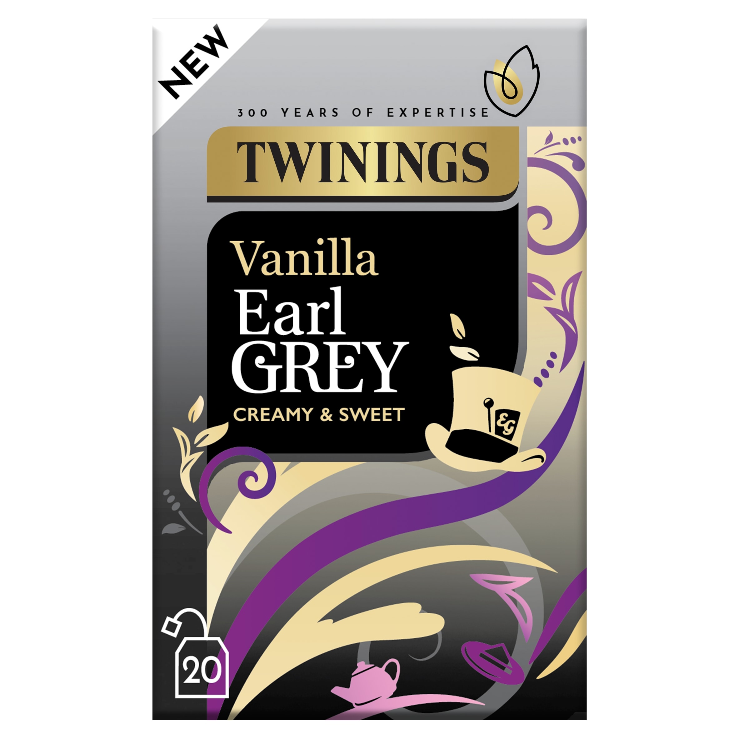 Twinings Vanilla Earl Grey 20 teabags 40g