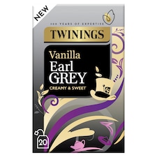 Twinings Vanilla Earl Grey 20 teabags 40g