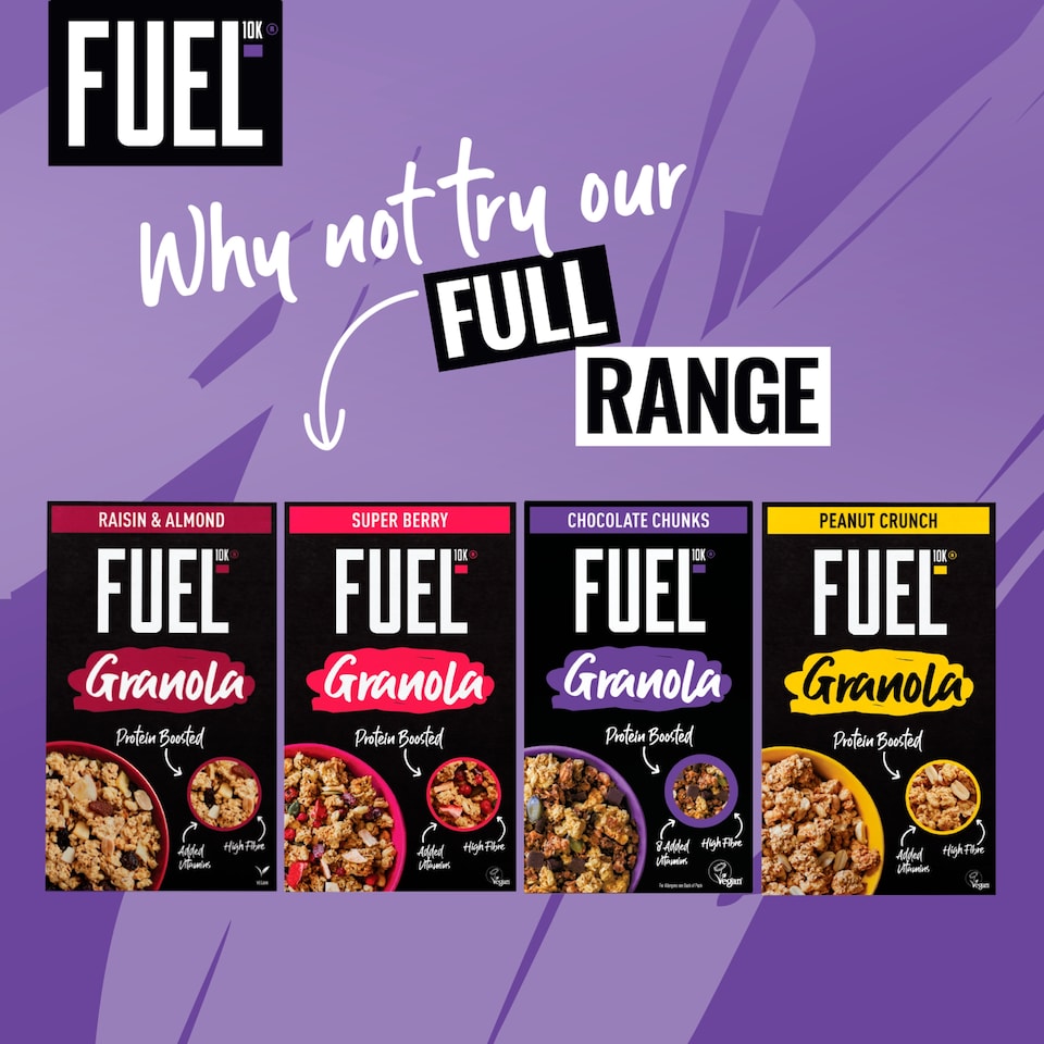 image 1 of FUEL10K Chocolate Chunks Protein Granola Breakfast Cereal 400g