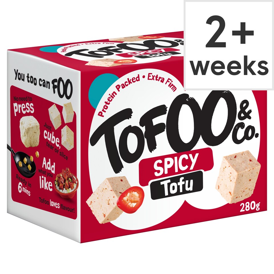 THE TOFOO CO Organic spicy tofu 280g 