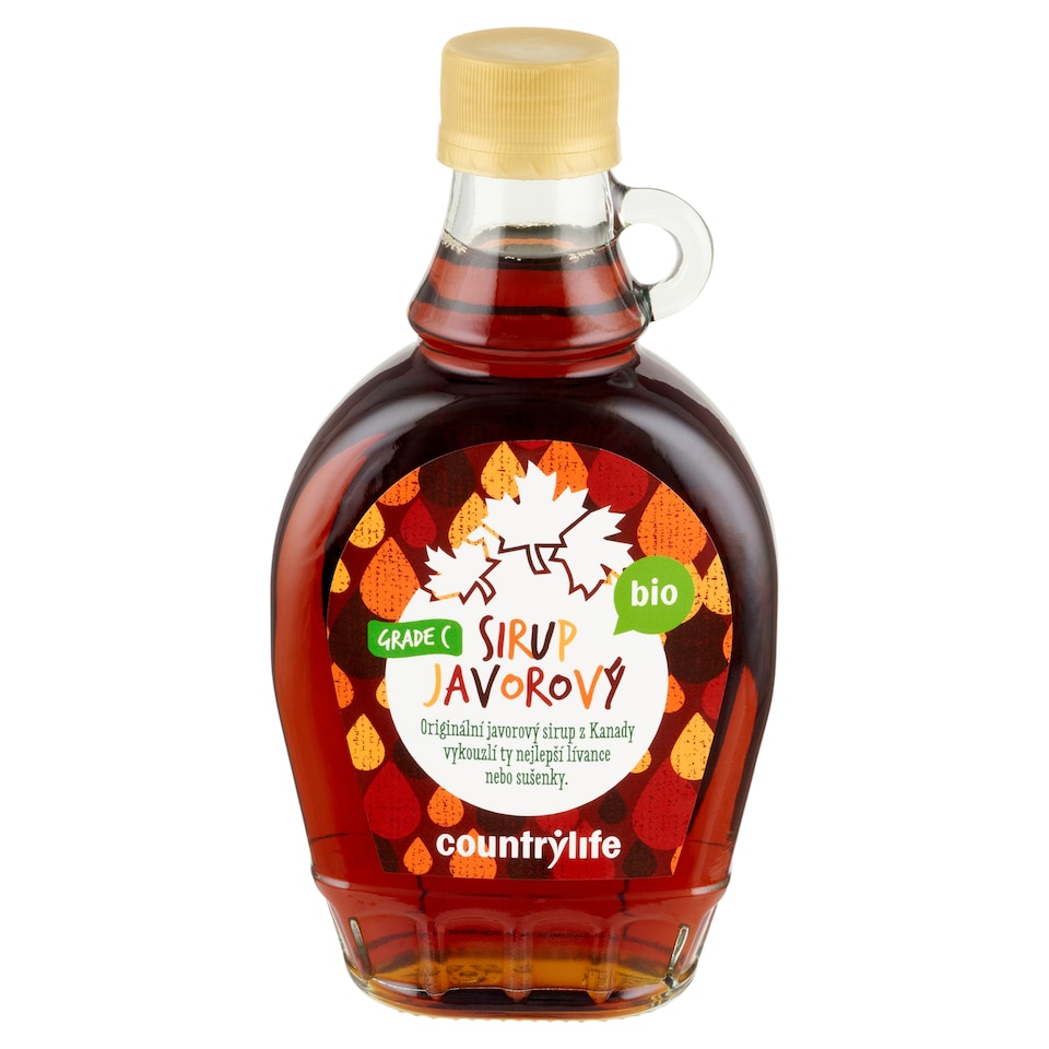 obrázok 1 z Country Life Sirup javorový 100% grade C bio 250 ml