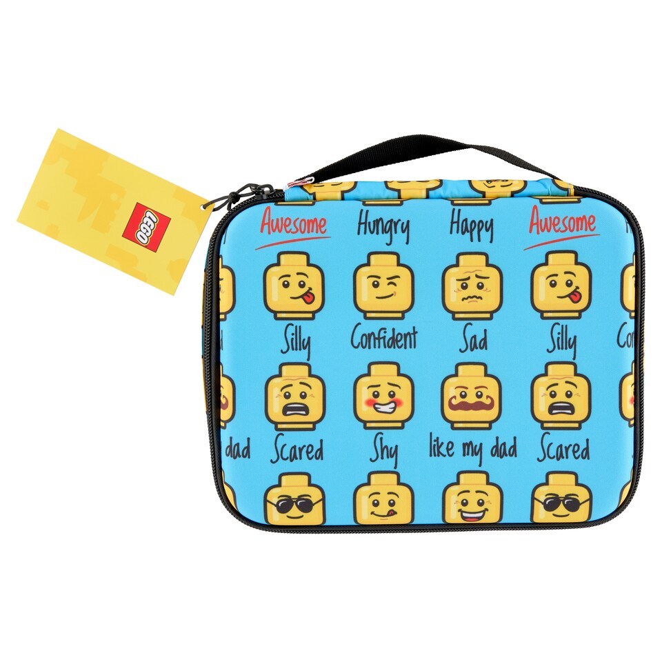 LEGO Today I Feel Minifigures Lunch Box