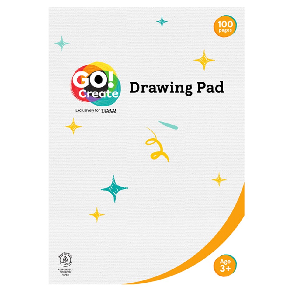 Go Create Drawing Pad A4