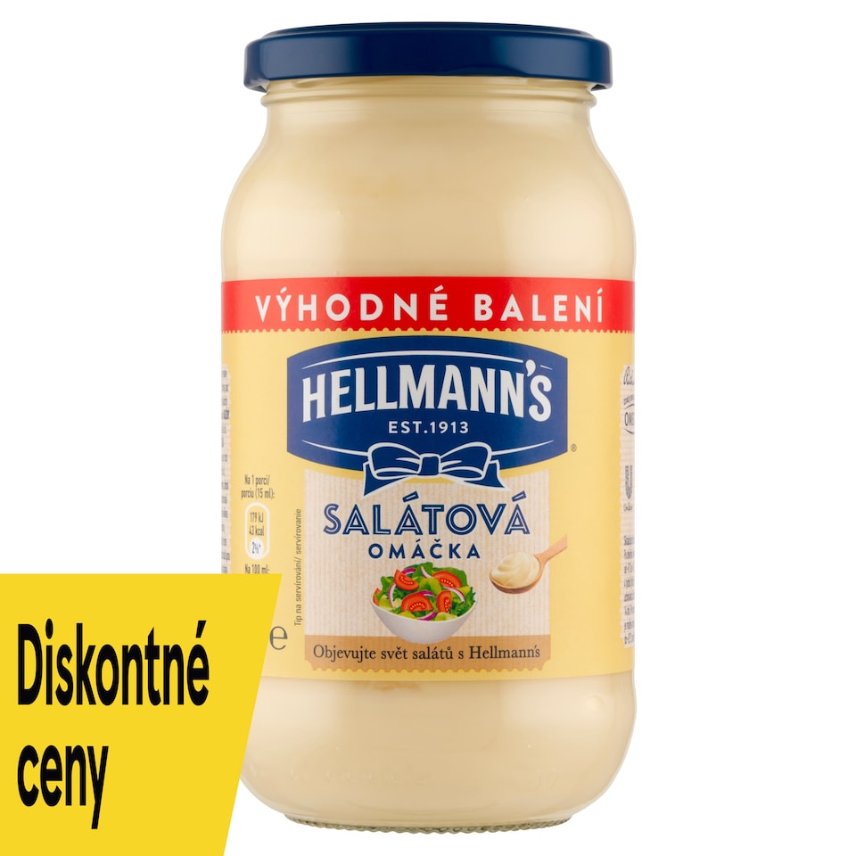 obrázok 1 z Hellmann's šalátová omáčka 405 ml