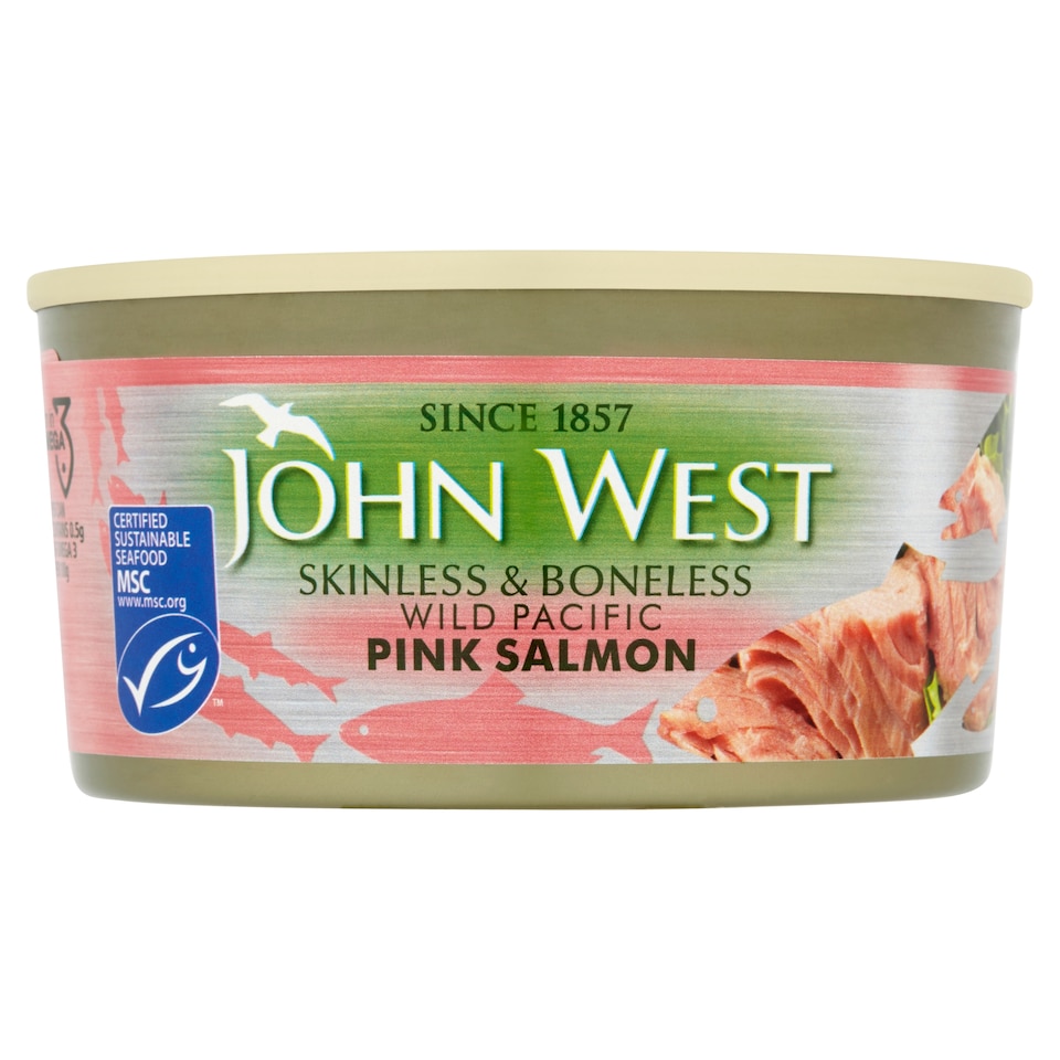 John West Pink Salmon Skinless And Boneless 170G