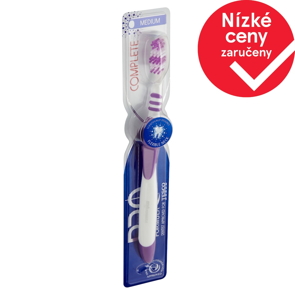 Obrázek 1 pro produkt Tesco Pro Formula Complete zubní kartáček s ohebným krkem